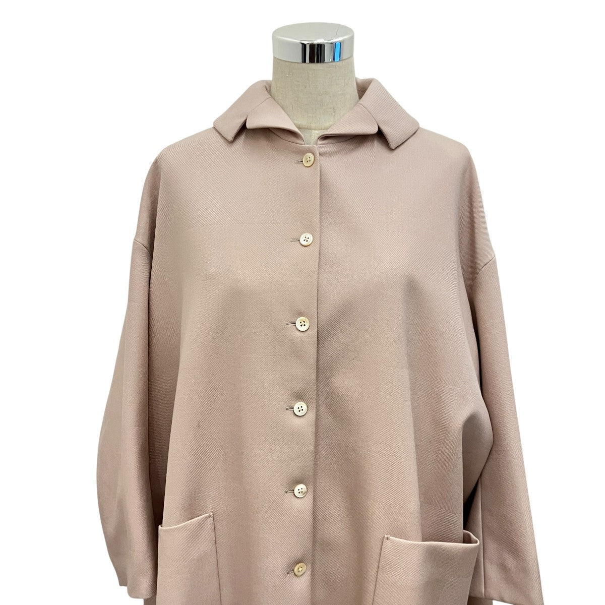 美品 mina perhonen ミナペルホネン ohayo コート アウター mina perhonen(ミナペルホネン) 【SQUARE SHADOW】オーバーコート
