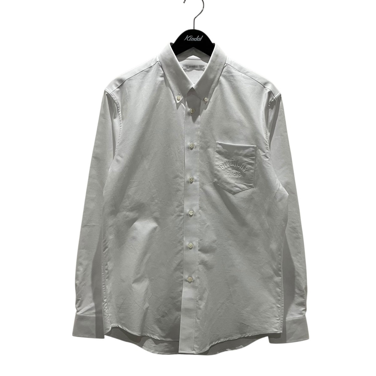 GIVENCHY エンブロイダリー コットン シャツBM616915H7 古着・中古-1枚目のアイテム画像