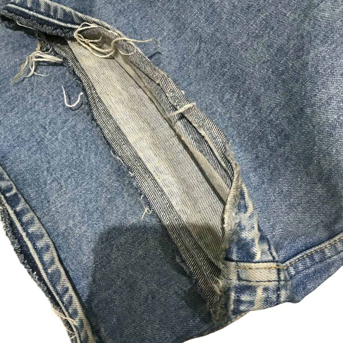 MASU 【BOYS EMBLEM BAGGY JEANS】エンブレムバギーデニムパンツB25K6PT003 古着・中古-5枚目のアイテム画像