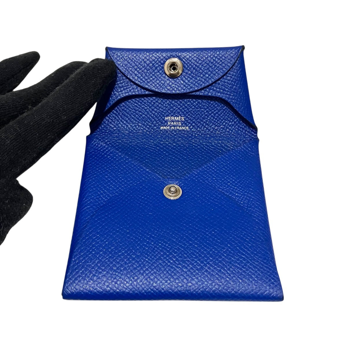 専用ページ、、、HERMES バスティア　青 レザー ケース エルメス Hermes HERMES コインケース Bastia バスティア レザー