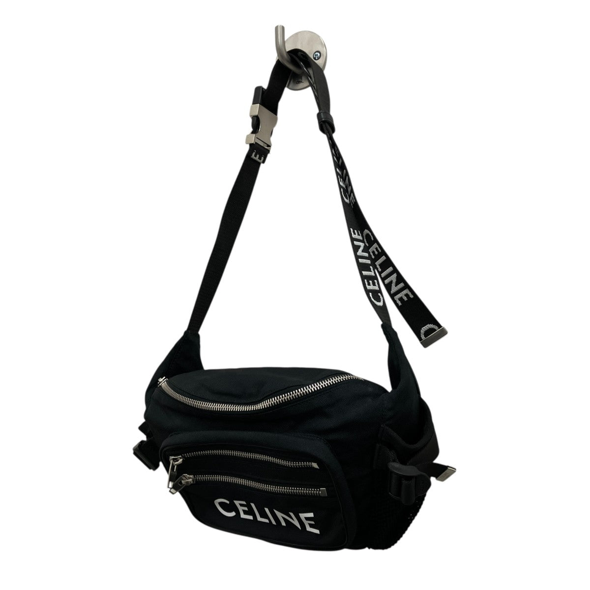 【Zipped Belt Bag】ロゴプリント ショルダーバッグ