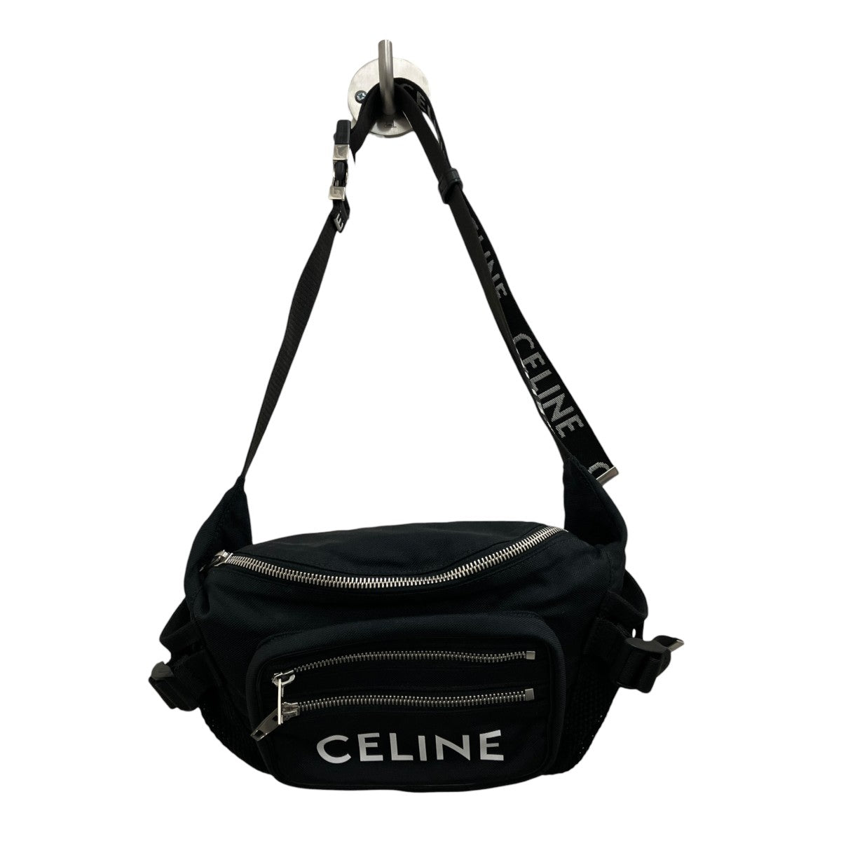 【Zipped Belt Bag】ロゴプリント ショルダーバッグ