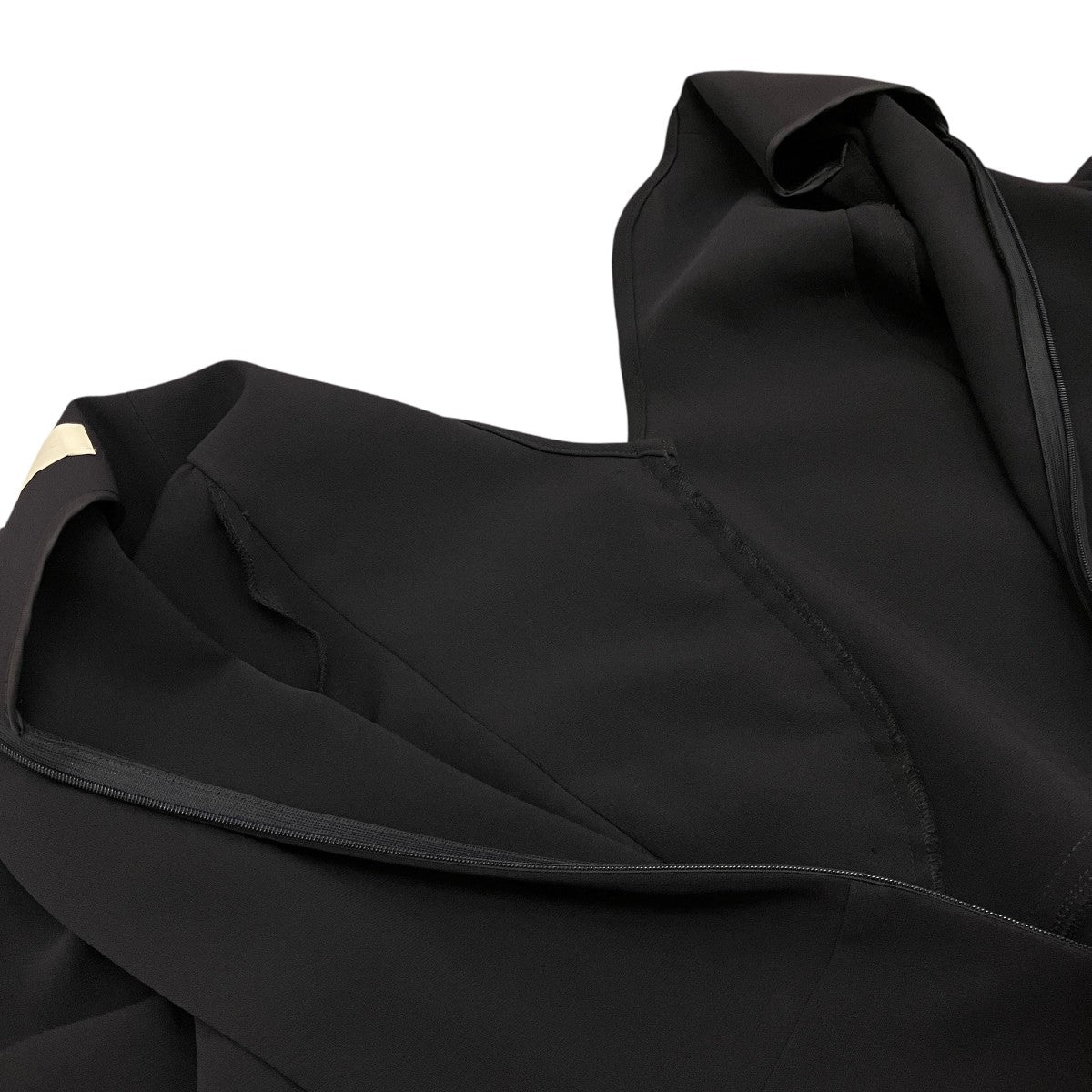 mame kurogouchi 【TRIACETATE GEORGETTE V-NECK DRESS】トリアセテートワンピースMM25FW-DR108 古着・中古-6枚目のアイテム画像