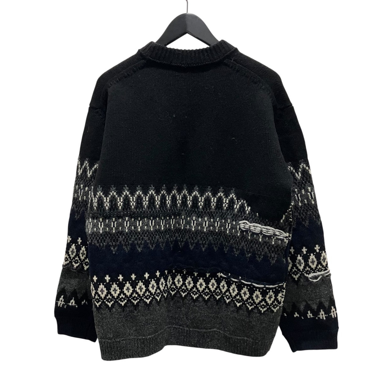 JUNYA WATANABE MAN 25AWAD2025ノルディックニットWP-N006 古着・中古-2枚目のアイテム画像