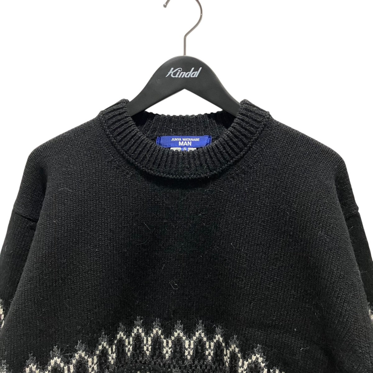 JUNYA WATANABE MAN 25AWAD2025ノルディックニットWP-N006 古着・中古-3枚目のアイテム画像