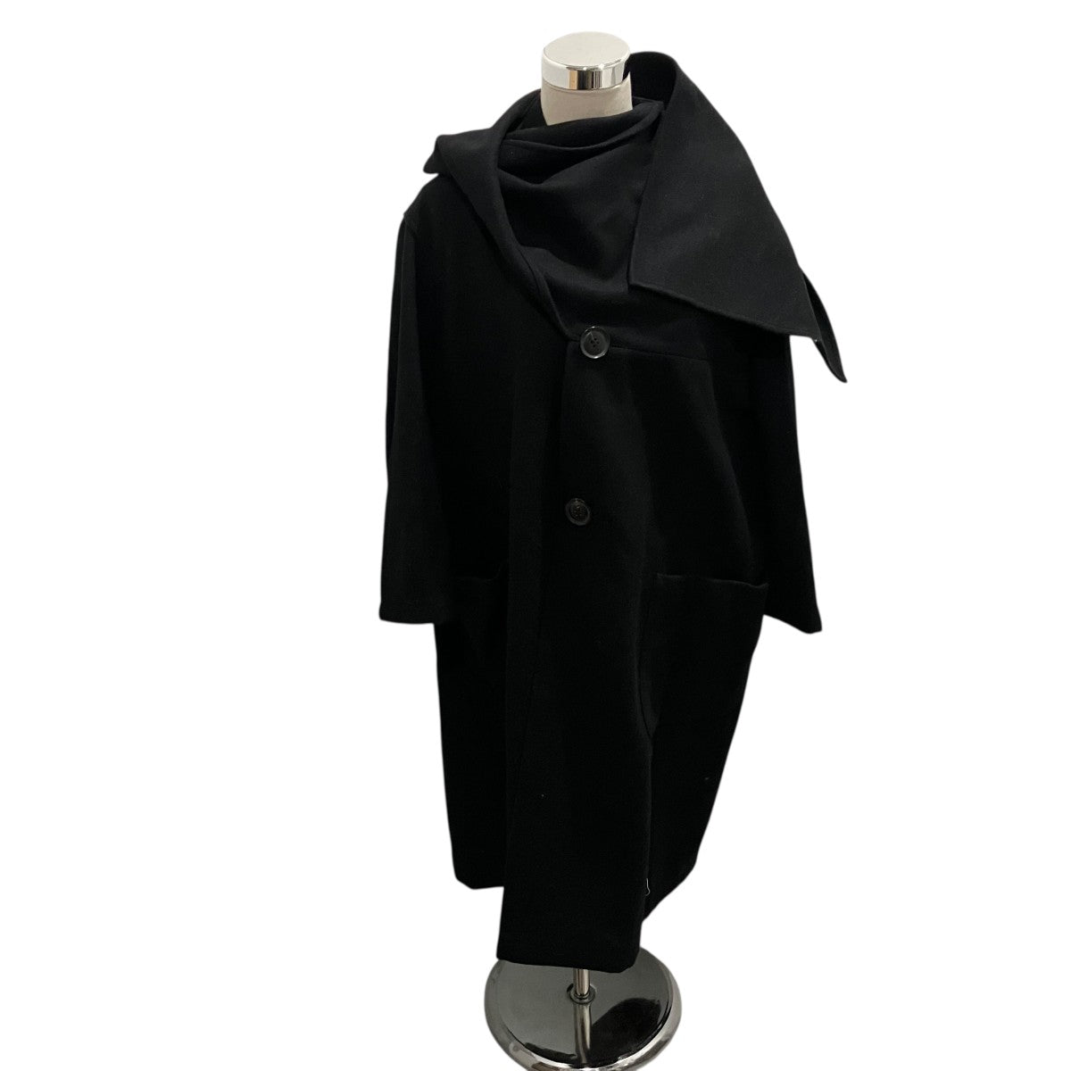 Y's(ワイズ) ノーカラーコートYJ-C63-119 YJ-C63-119 ブラック｜【公式