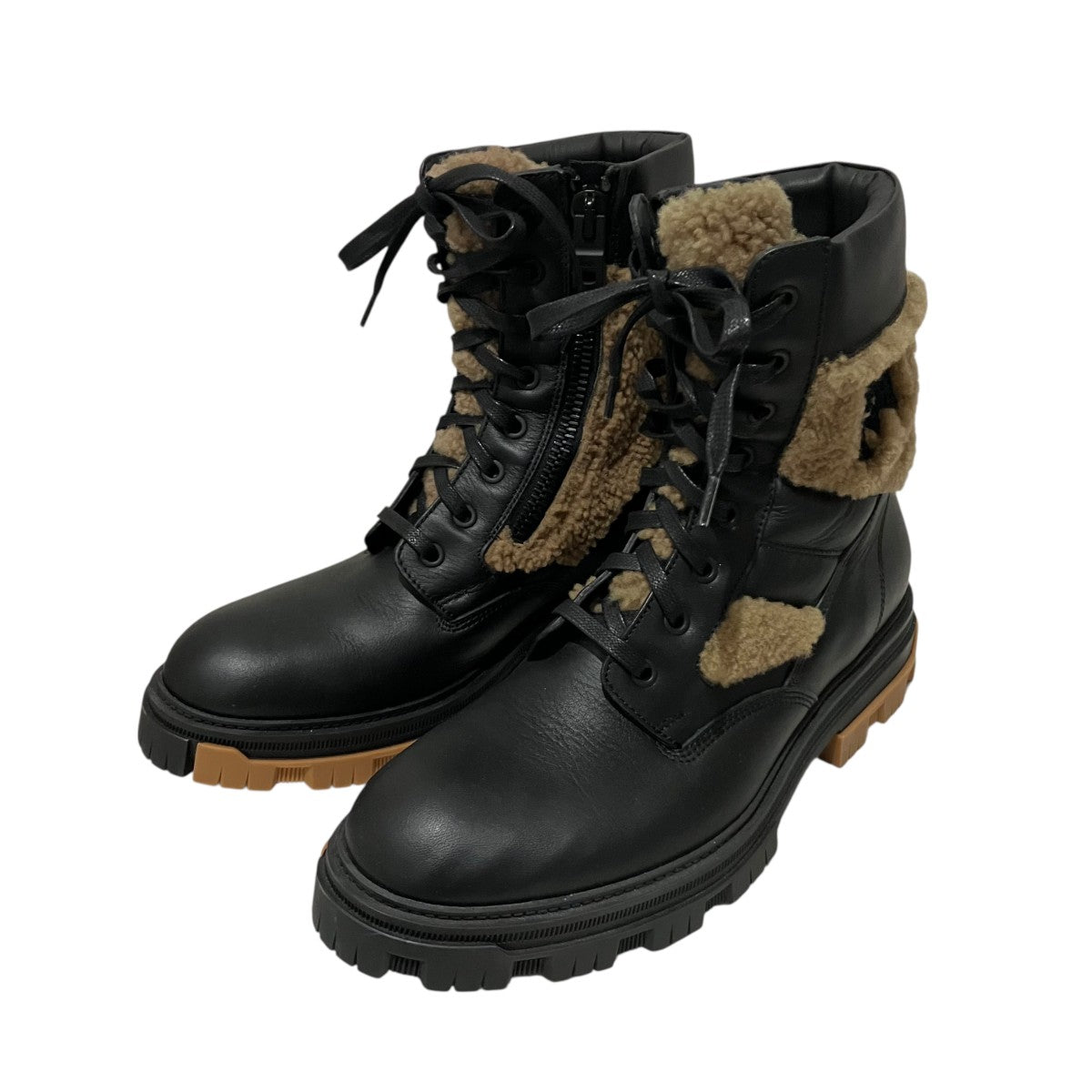 AMIRI 【combat boots】レースアップコンバットブーツAW22MFB002 古着・中古-1枚目のアイテム画像