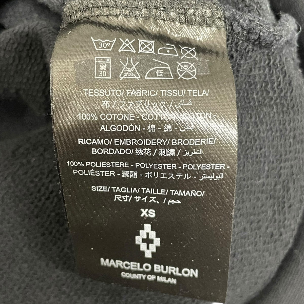 MARCELO BURLON プリントスウェット 古着・中古-5枚目のアイテム画像