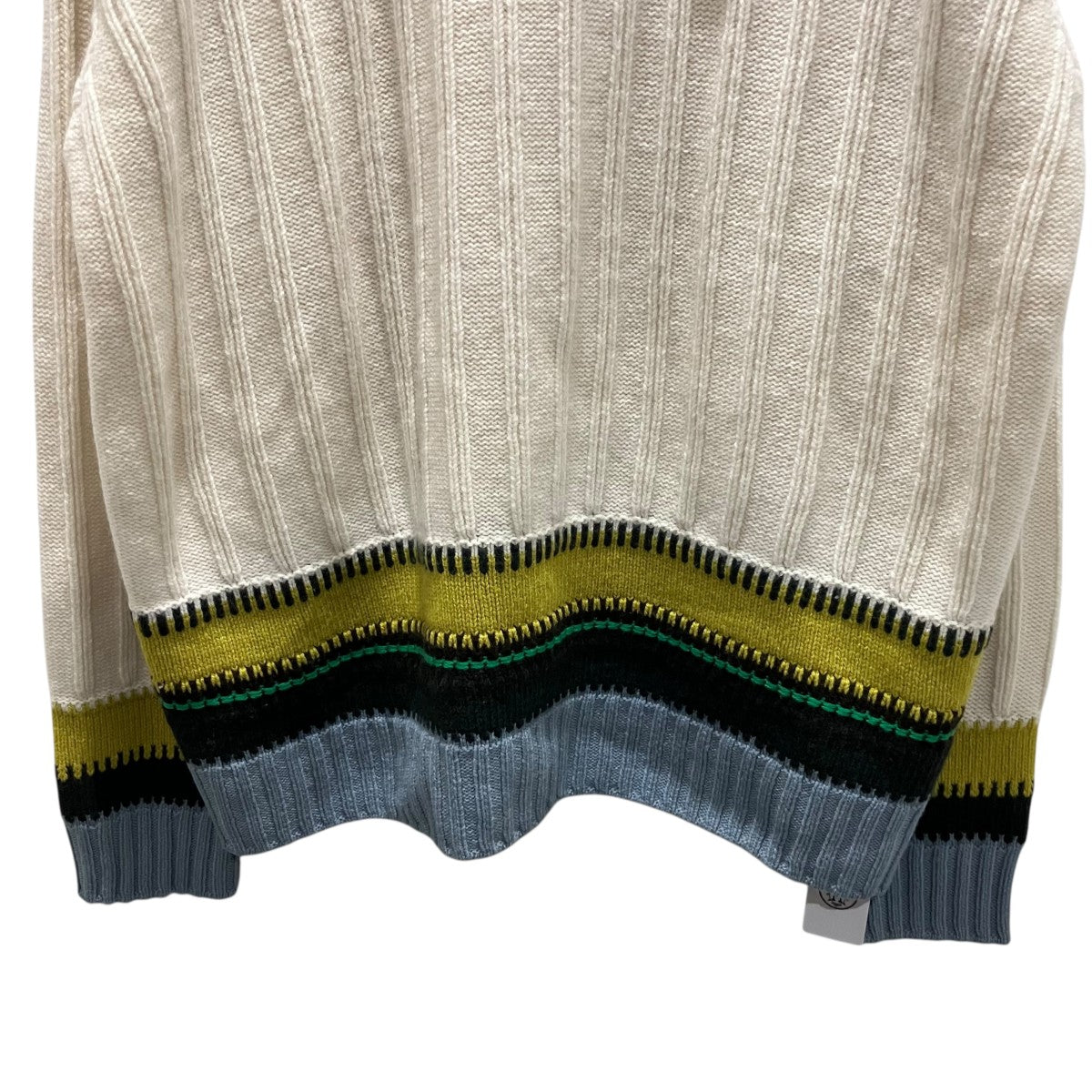 HERMES ネックレイヤードニット 古着・中古-4枚目のアイテム画像