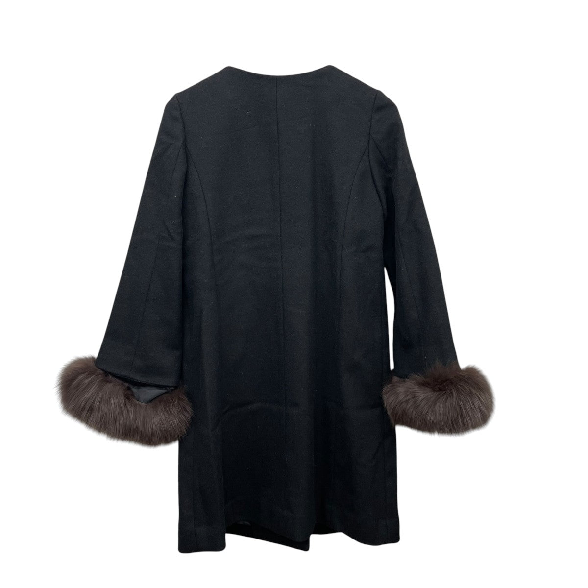 BARNEYS NEWYORK ノーカラージャケット 古着・中古-2枚目のアイテム画像
