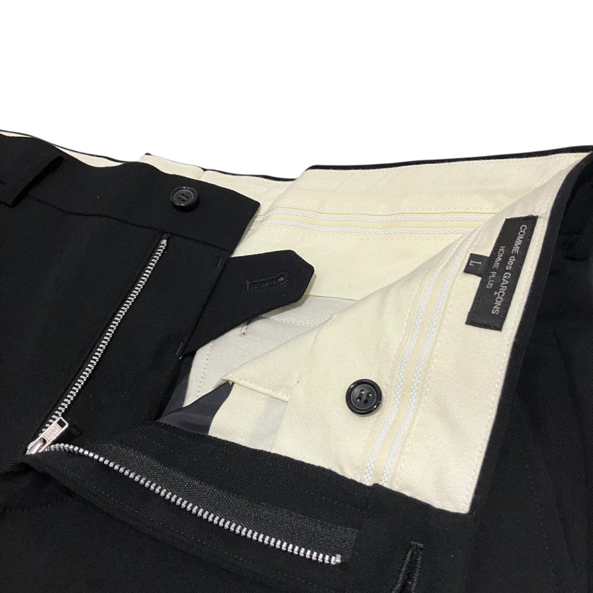 COMME des GARCONS HOMME PLUS 23SSジップスラックスPK-P027 古着・中古-5枚目のアイテム画像