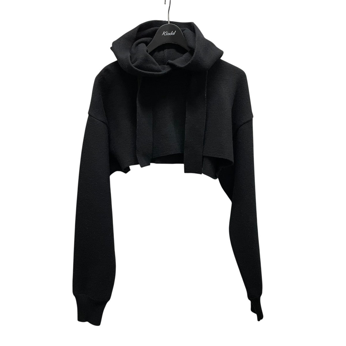 BOILED SHORT HOODIEニットパーカーTN19AWW034