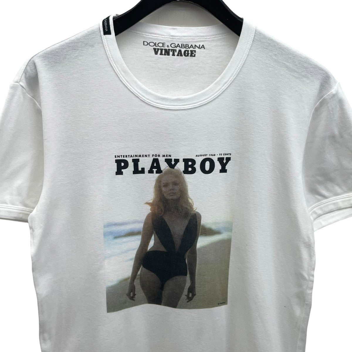 DOLCE ＆ GABBANA×PLAY BOY 半袖TシャツG8Q89T 古着・中古-3枚目のアイテム画像