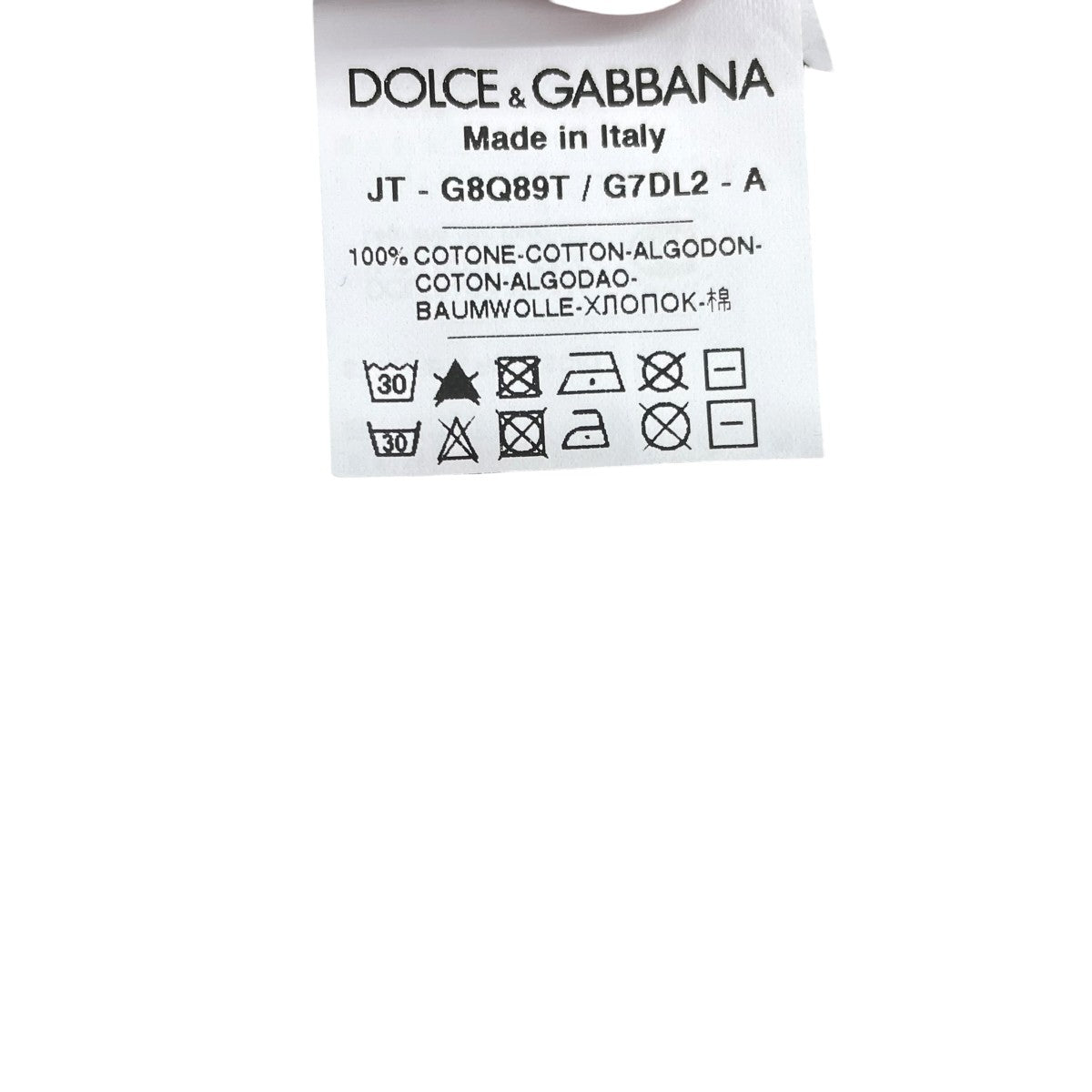 DOLCE ＆ GABBANA×PLAY BOY 半袖TシャツG8Q89T 古着・中古-5枚目のアイテム画像
