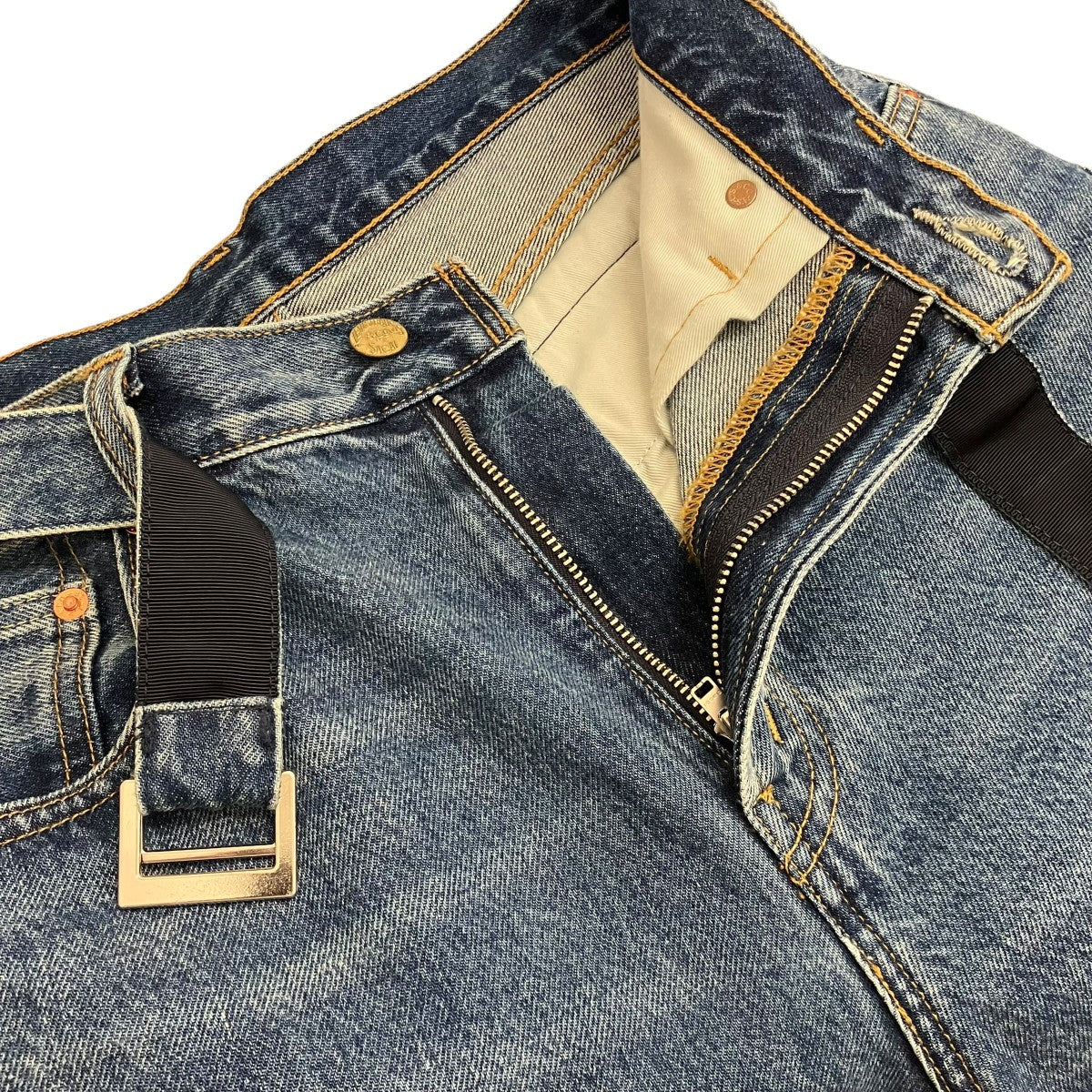 sacai×LEVI’S 25SSバギーデニムパンツ25-0962S 古着・中古-5枚目のアイテム画像