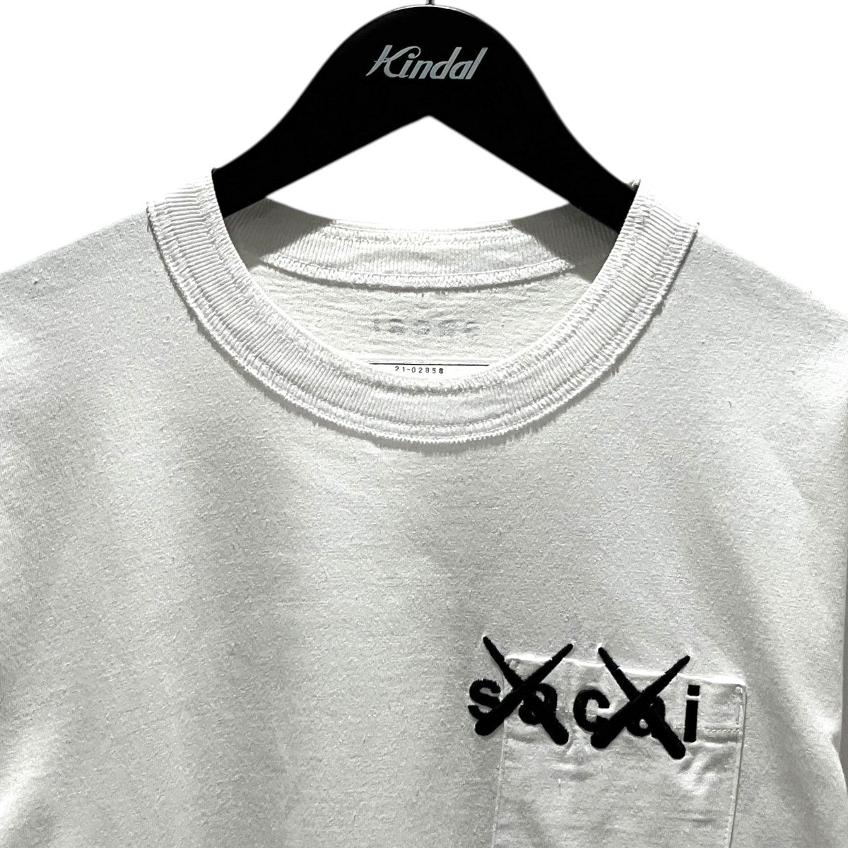 sacai×KAWS ポケットTシャツ21-0285S 古着・中古-3枚目のアイテム画像