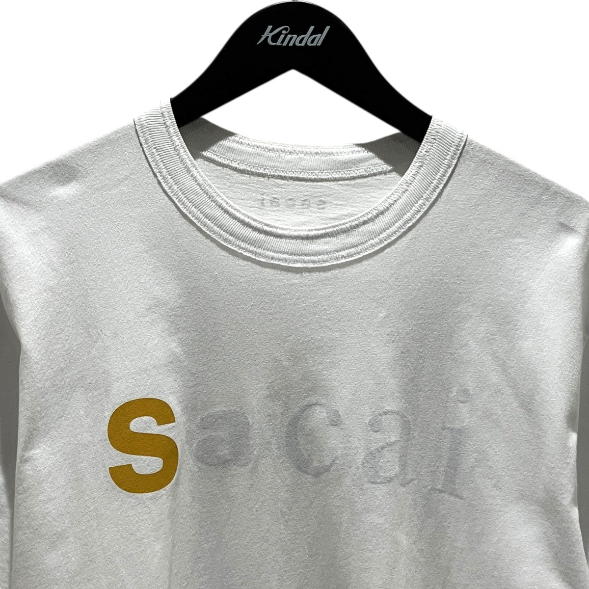 サカイ 半袖　反転Ｔシャツ 22-0459S メンズ SIZE 0 sacai sacai(サカイ) 反転ロゴTシャツ22-0459S 22-0459S ホワイト サイズ 2