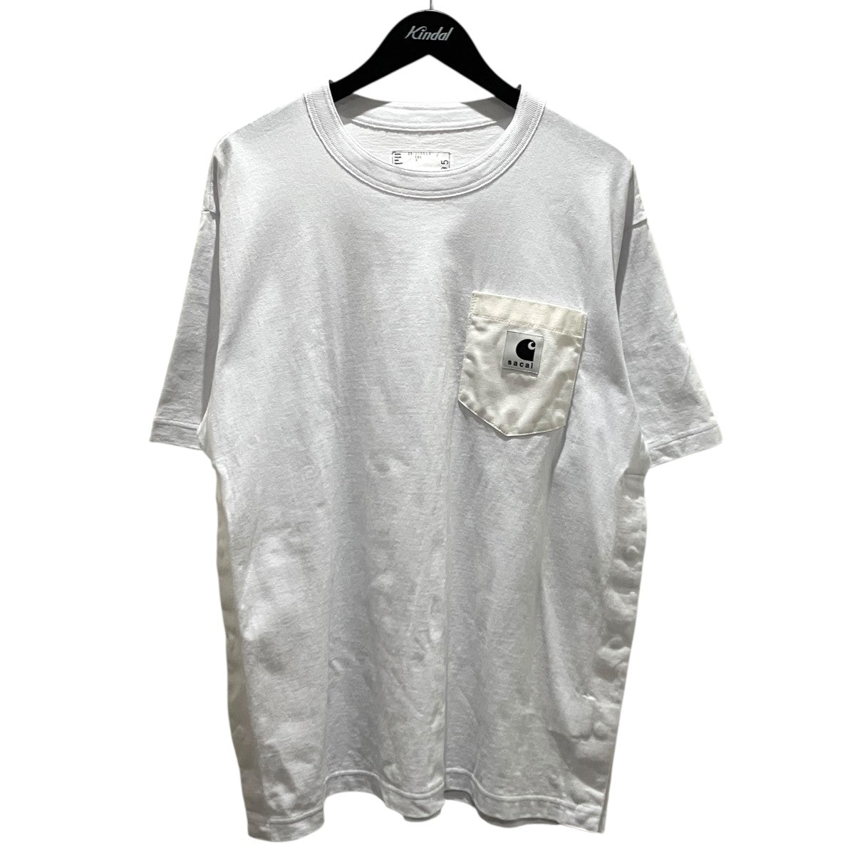sacai×CarHartt 25SS半袖Tシャツ25-00995S 古着・中古-1枚目のアイテム画像