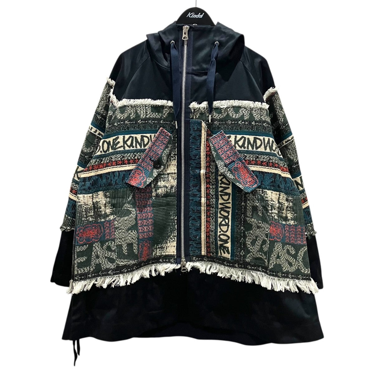 sacai×Eric Haze ドッキングモッズコート23-02959M 古着・中古-1枚目のアイテム画像
