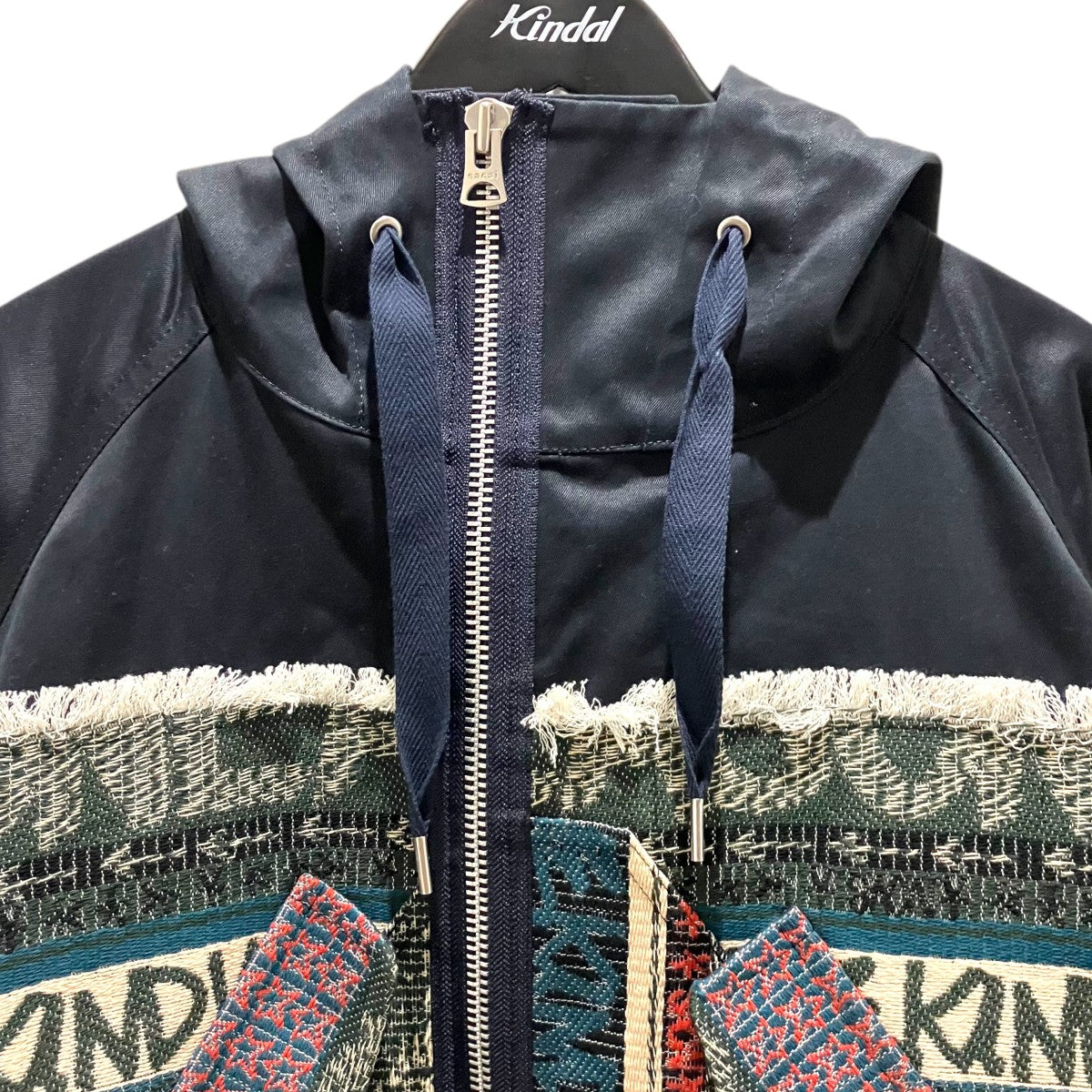 sacai×Eric Haze ドッキングモッズコート23-02959M 古着・中古-3枚目のアイテム画像