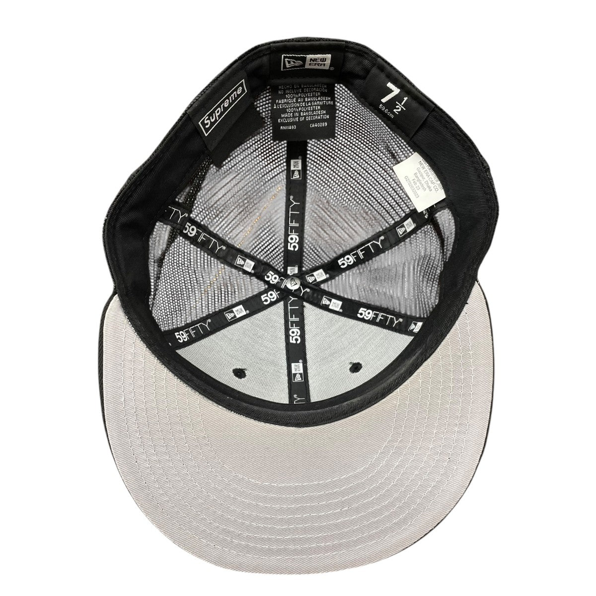 Supreme×New Era キャップ ブラック サイズ 7 1/2｜【公式】カインド