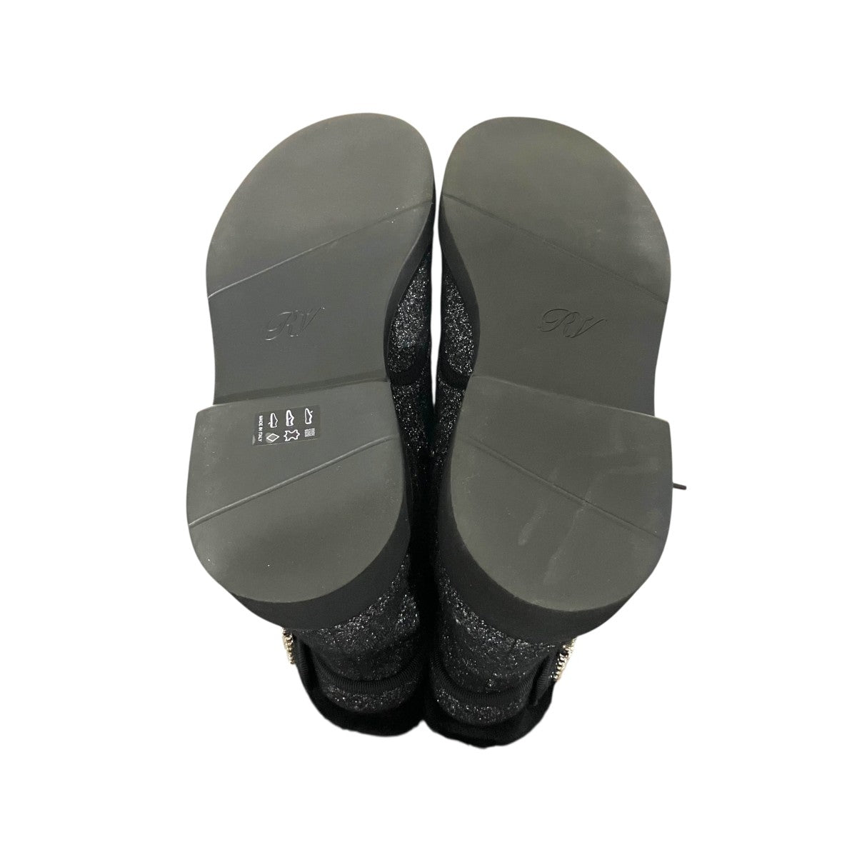 Roger Vivier ハイカットラメブーツ 古着・中古-5枚目のアイテム画像
