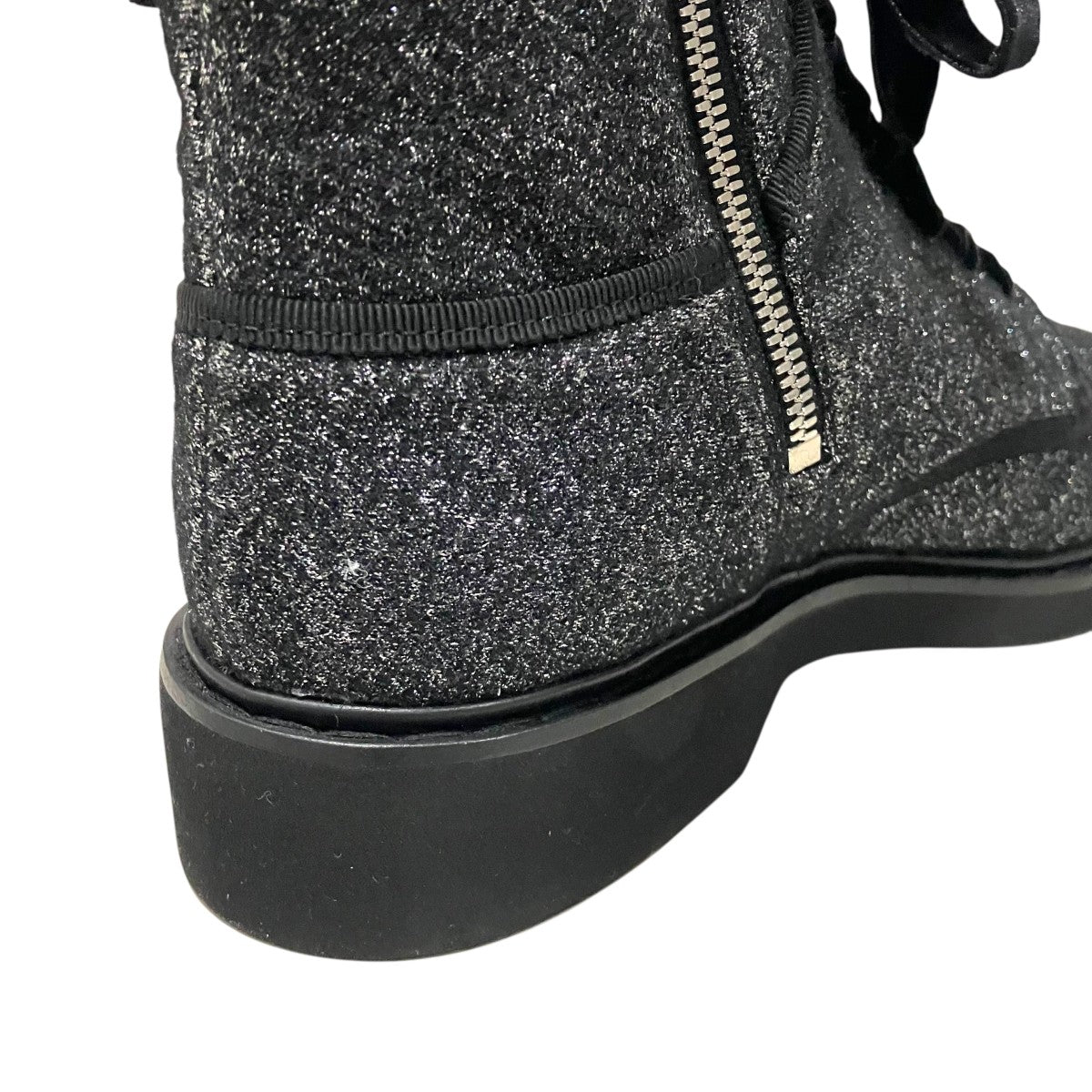Roger Vivier ハイカットラメブーツ 古着・中古-6枚目のアイテム画像