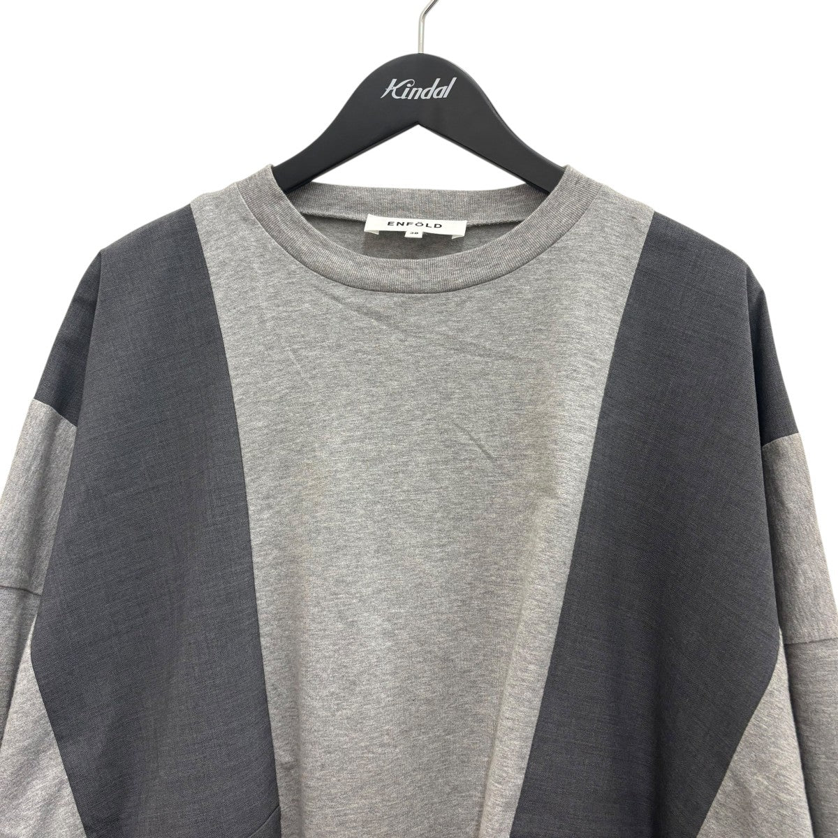 25AW【SWELL-HEM PULLOVER】切替カットソー300IA280-2441