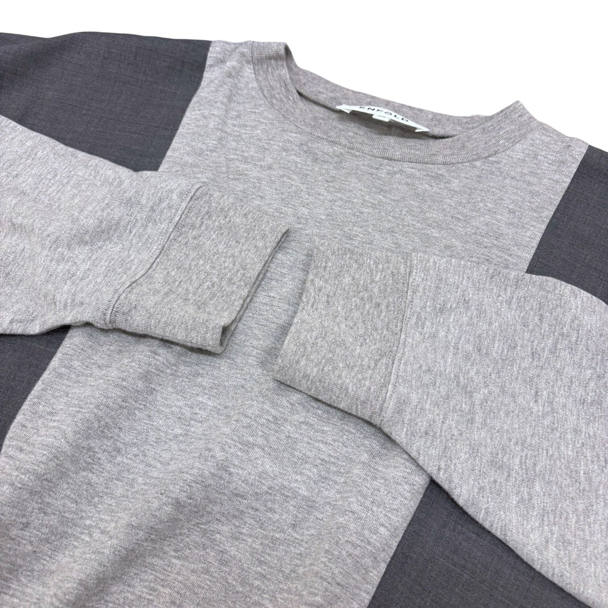 25AW【SWELL-HEM PULLOVER】切替カットソー300IA280-2441