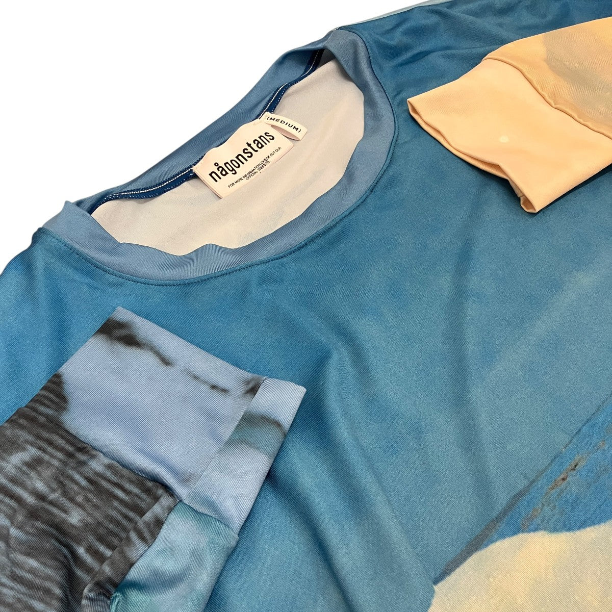 nagonstans 【CURVE LONG-SLEEVES．】総柄カットソー470IA880-1591 古着・中古-5枚目のアイテム画像