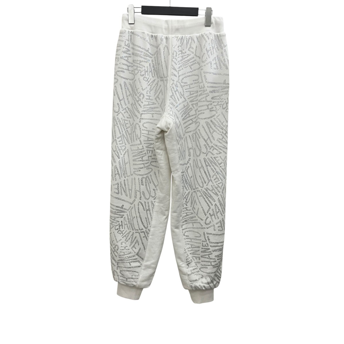 CHANEL 【COCO NIEGE SWAROVSKI CC SWEATPANTS】スワロスウェットパンツP70642K10205 古着・中古-2枚目のアイテム画像