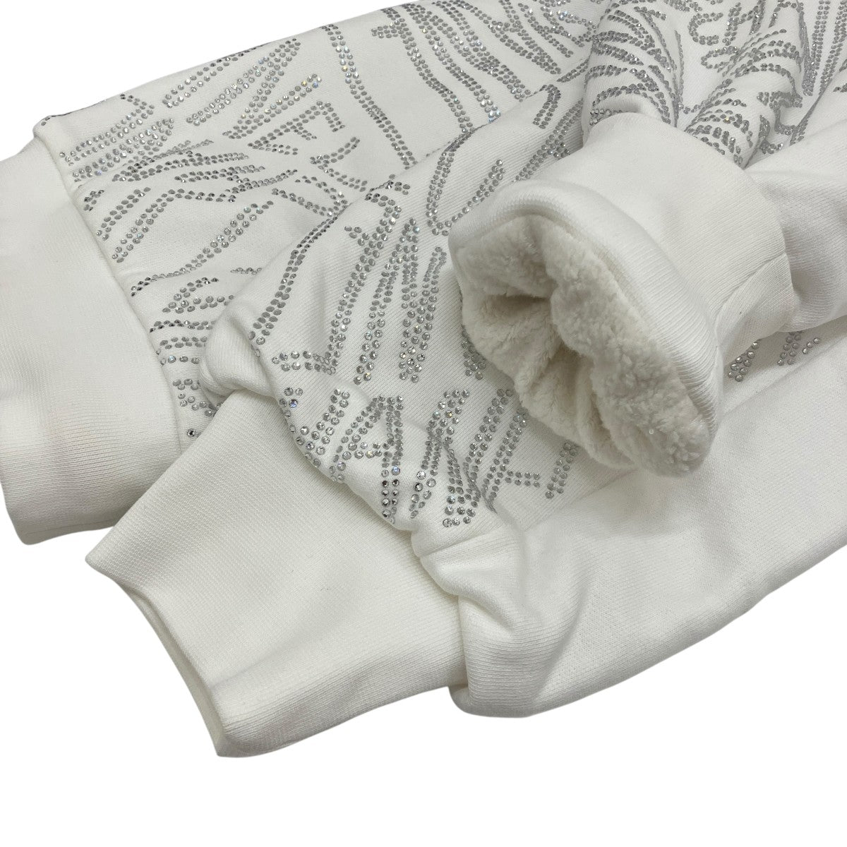 CHANEL 【COCO NIEGE SWAROVSKI CC SWEATPANTS】スワロスウェットパンツP70642K10205 古着・中古-6枚目のアイテム画像