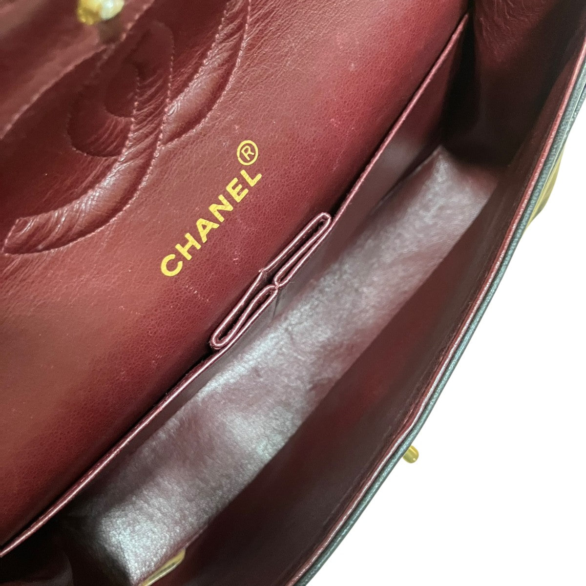 CHANEL ラムスキンダブルフラップチェーンショルダーバッグ 古着・中古-7枚目のアイテム画像