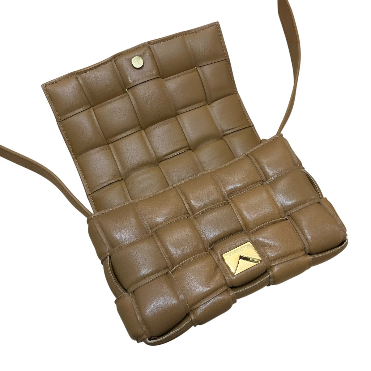 BOTTEGA VENETA マキシパデッドカセットショルダーバッグ 古着・中古-6枚目のアイテム画像