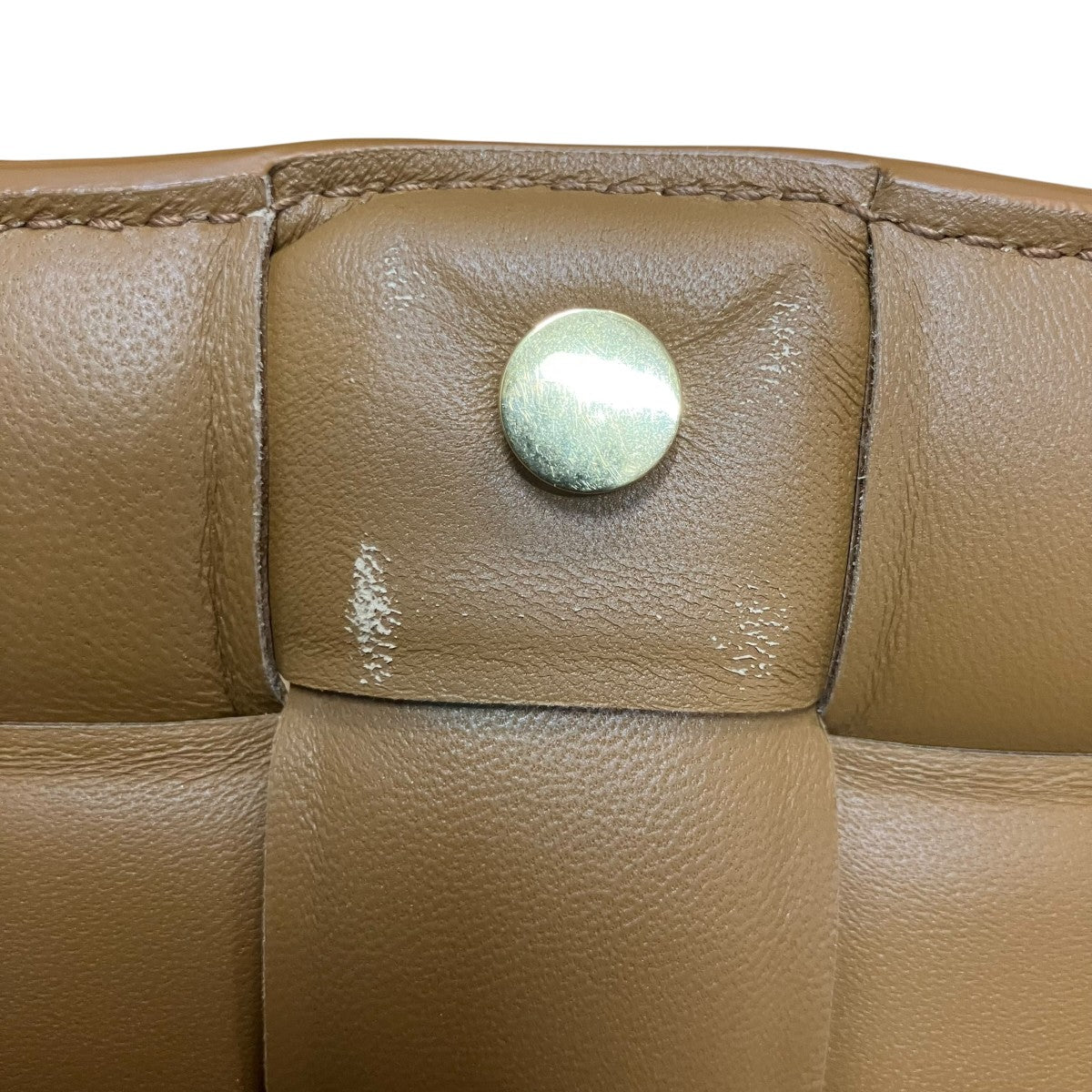 BOTTEGA VENETA マキシパデッドカセットショルダーバッグ 古着・中古-7枚目のアイテム画像
