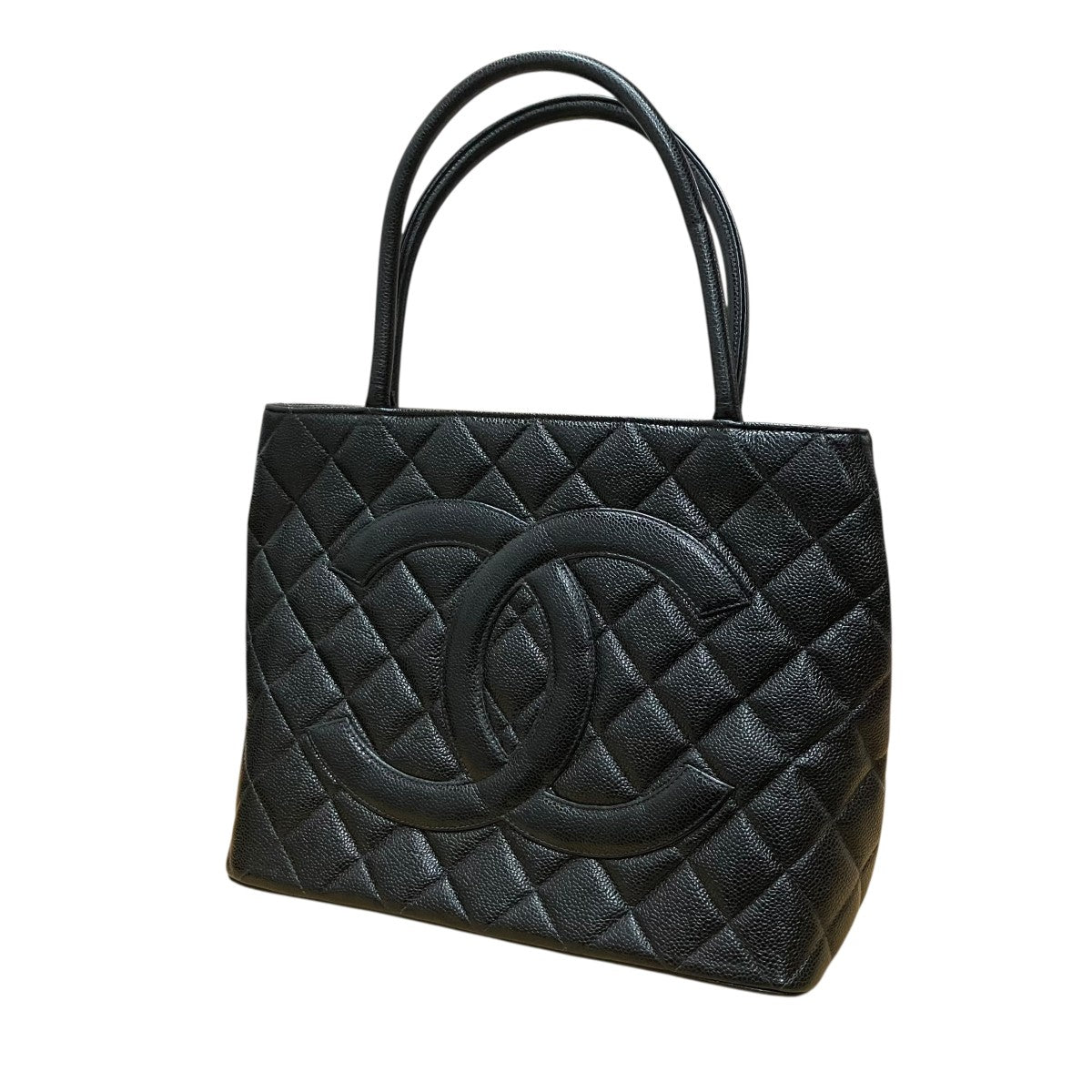 CHANEL キャビアスキン復刻トートバッグ 古着・中古-1枚目のアイテム画像