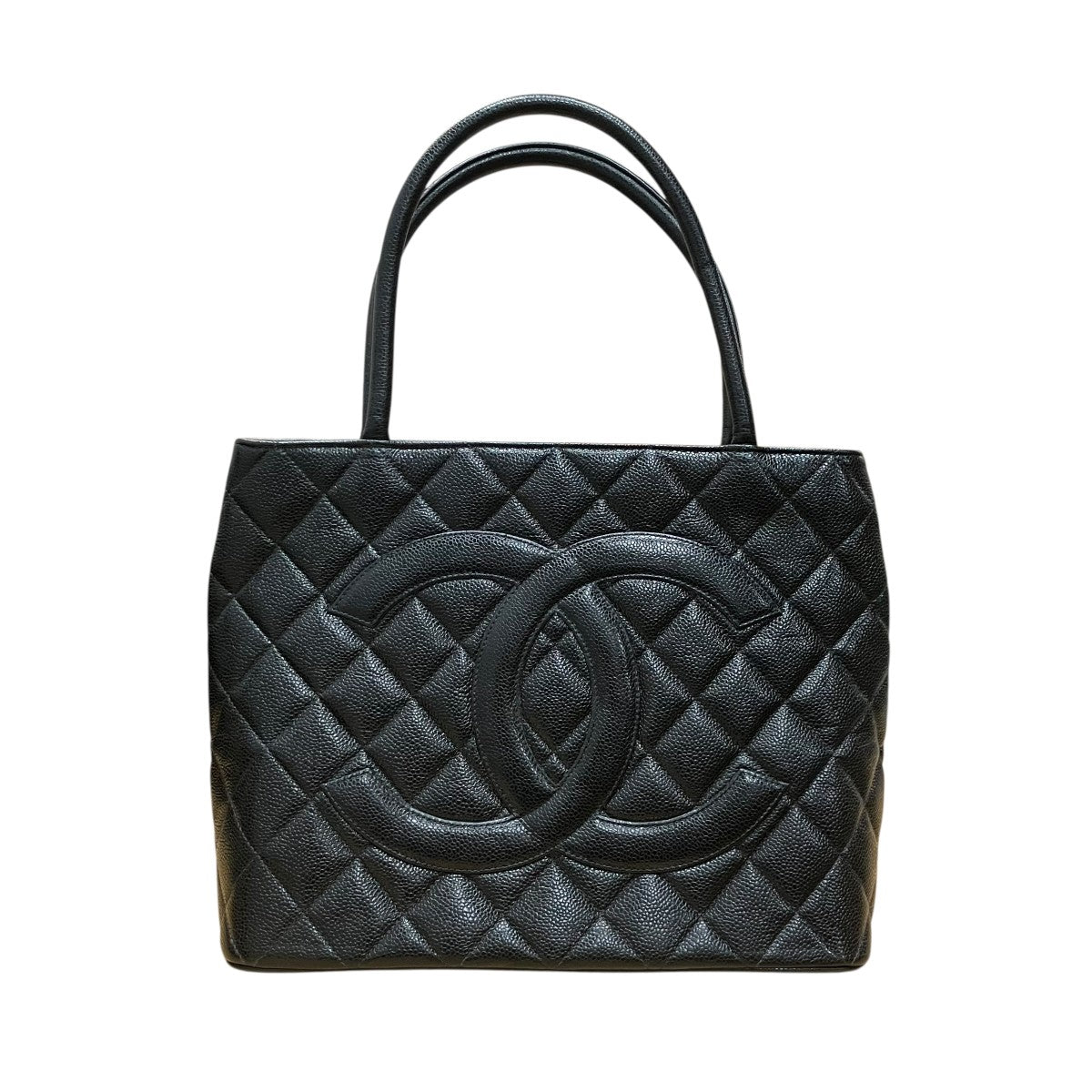 CHANEL キャビアスキン復刻トートバッグ 古着・中古-2枚目のアイテム画像