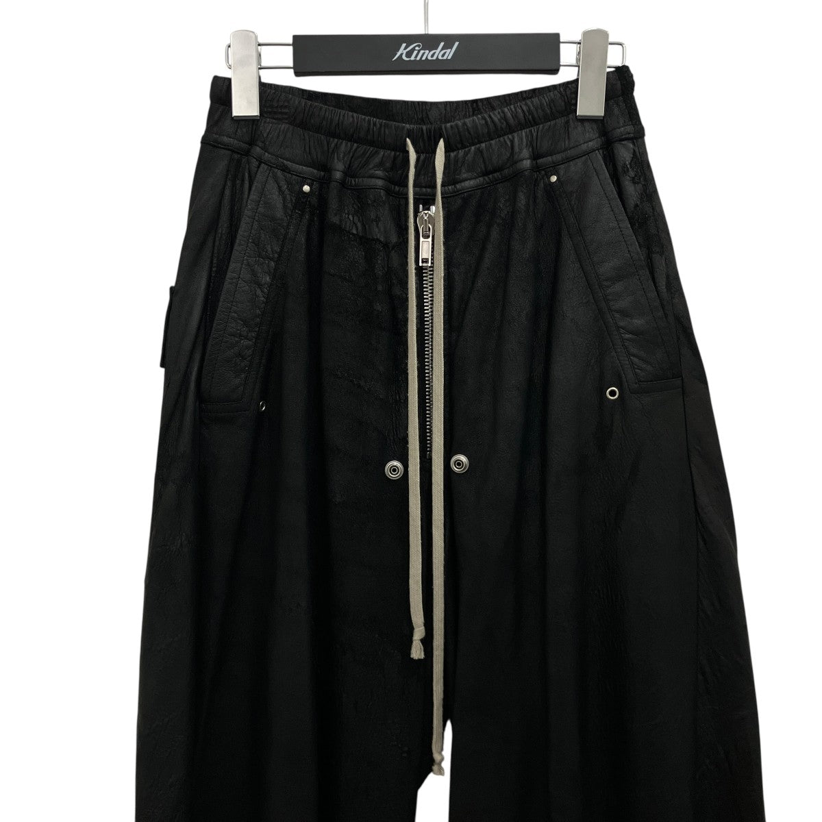 RICK OWENS 25SS【WIDE BELA PANTS】レザーパンツRR01E5366-LBA 古着・中古-3枚目のアイテム画像