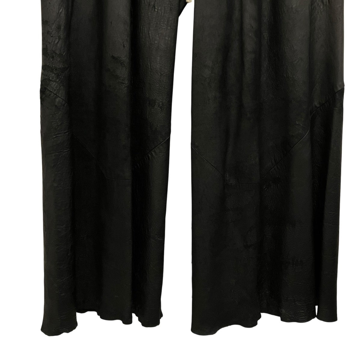 RICK OWENS 25SS【WIDE BELA PANTS】レザーパンツRR01E5366-LBA 古着・中古-4枚目のアイテム画像