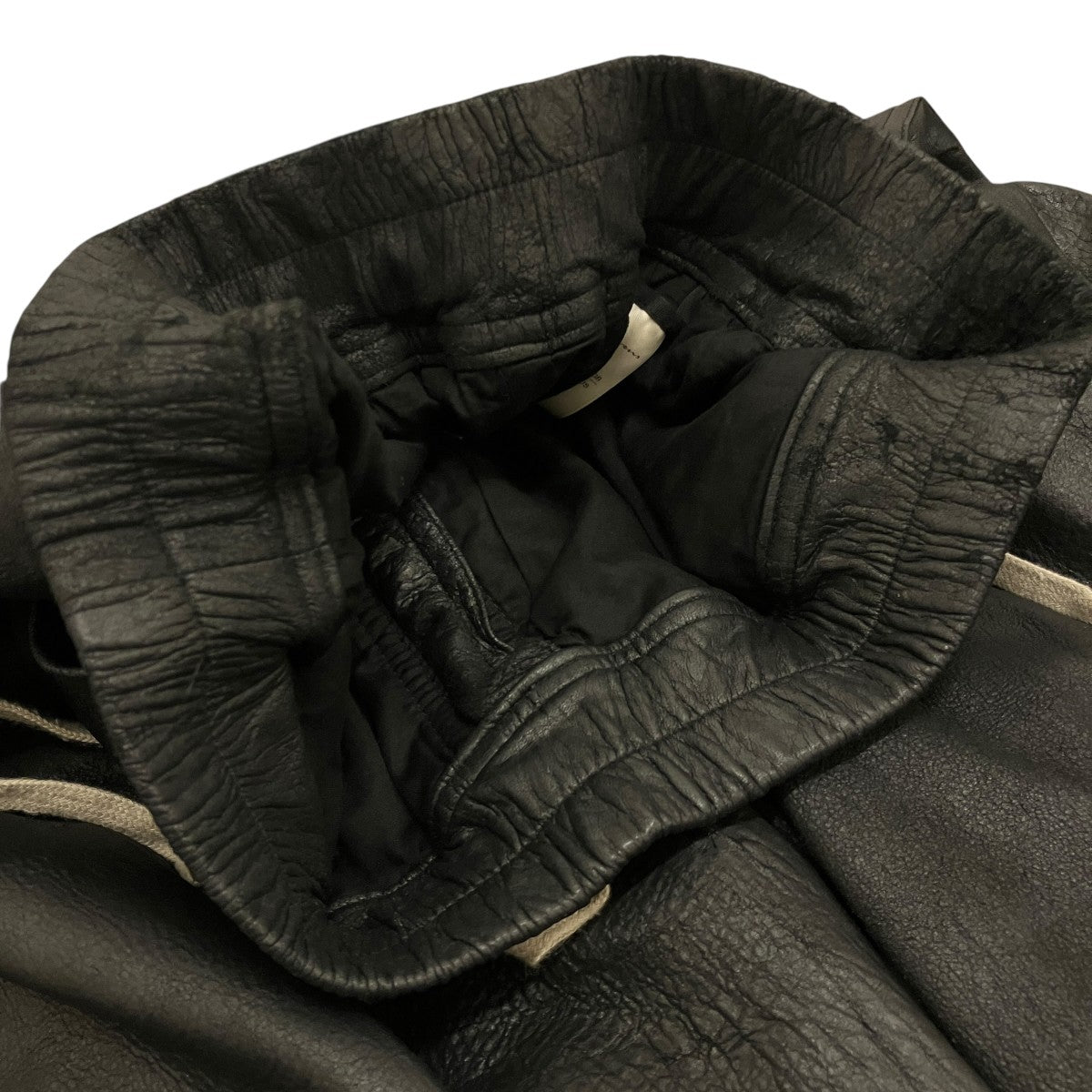 RICK OWENS 25SS【WIDE BELA PANTS】レザーパンツRR01E5366-LBA 古着・中古-6枚目のアイテム画像