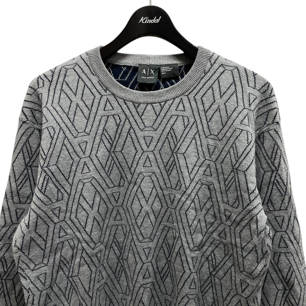 ARMANI EXCHANGE ロゴニット3ZZM1L 古着・中古-3枚目のアイテム画像