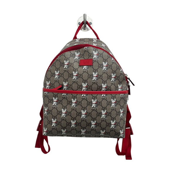 GUCCI(グッチ) キッズバックパック782708 782708 - ブラウン×レッド