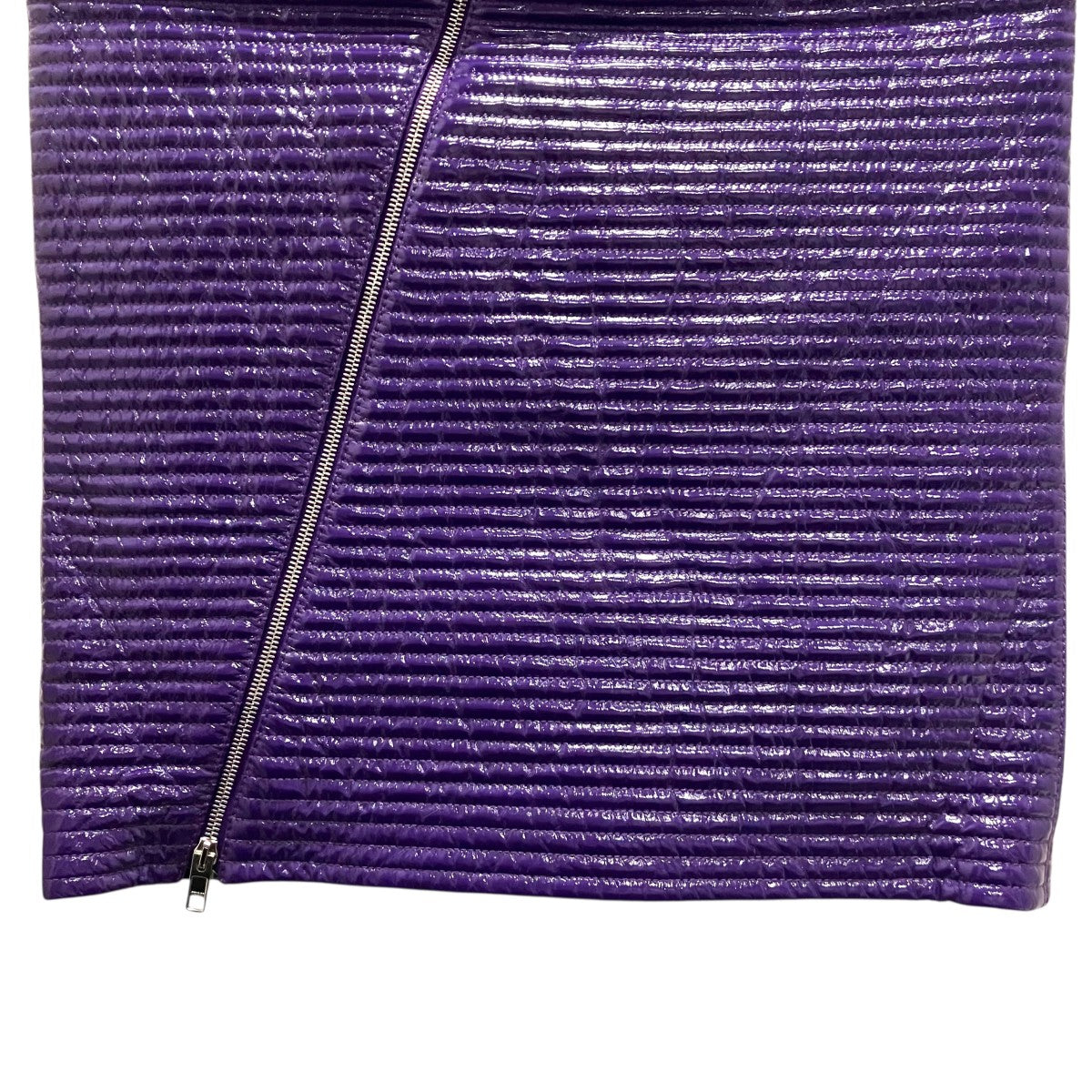 GUCCI(グッチ) レザーキルティングスカート746929 746929 パープル