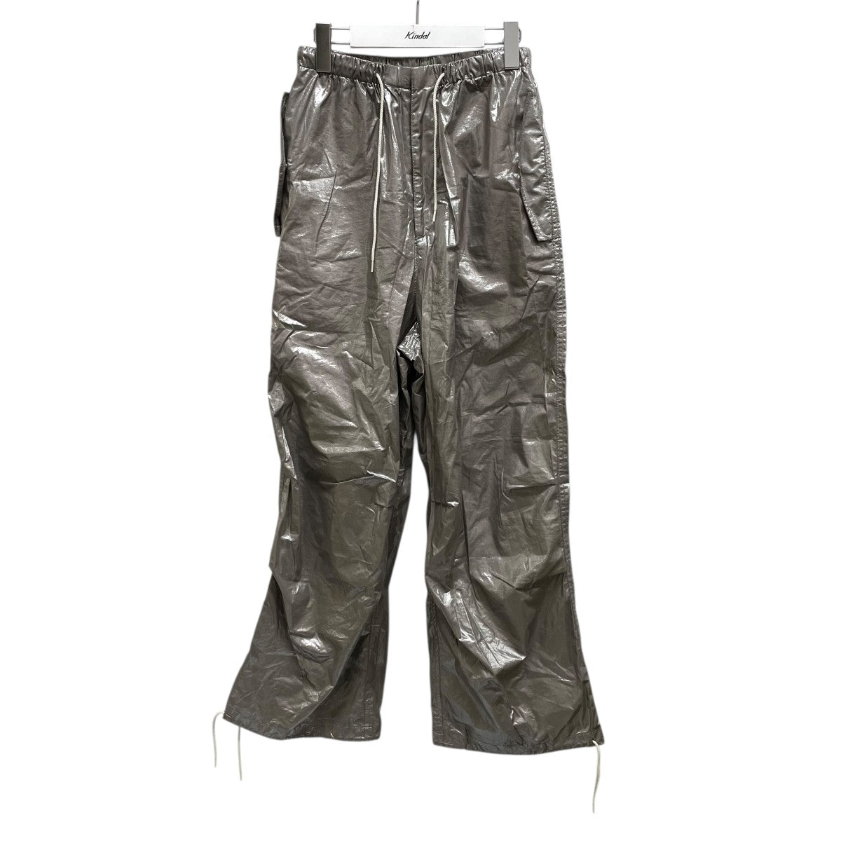 6(ROKU) BEAUTY＆YOUTH HAKU SILVER PANTSハクシルバーパンツ8614-202-0622 古着・中古-1枚目のアイテム画像