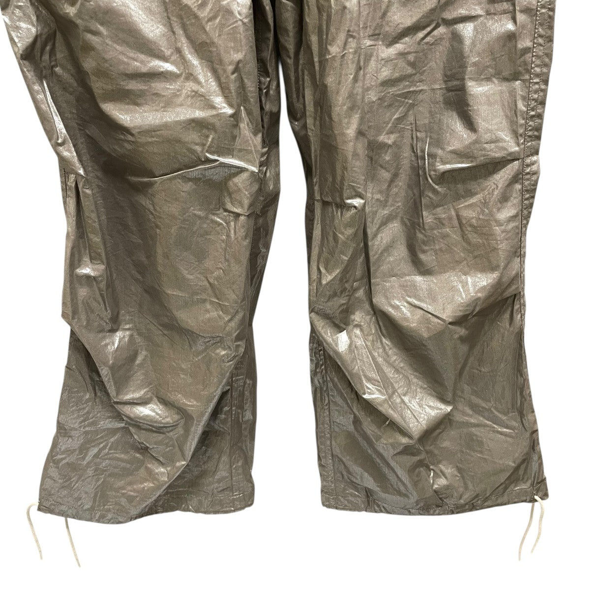 6(ROKU) BEAUTY＆YOUTH HAKU SILVER PANTSハクシルバーパンツ8614-202-0622 古着・中古-4枚目のアイテム画像