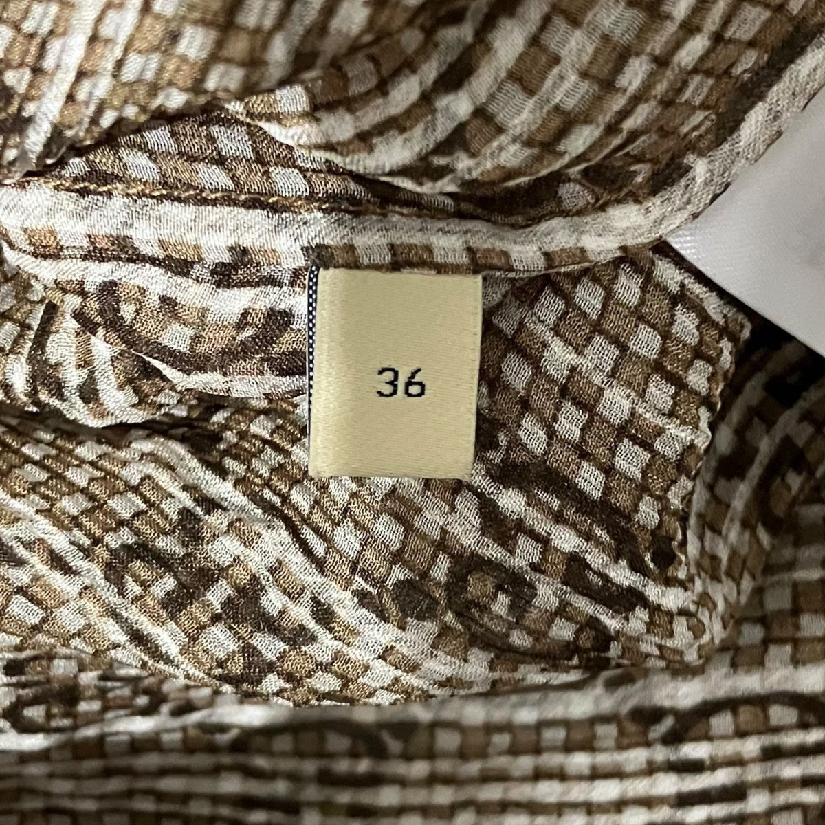 GUCCI 【GG シルクシャツ】シルクシャツ771928 古着・中古-7枚目のアイテム画像
