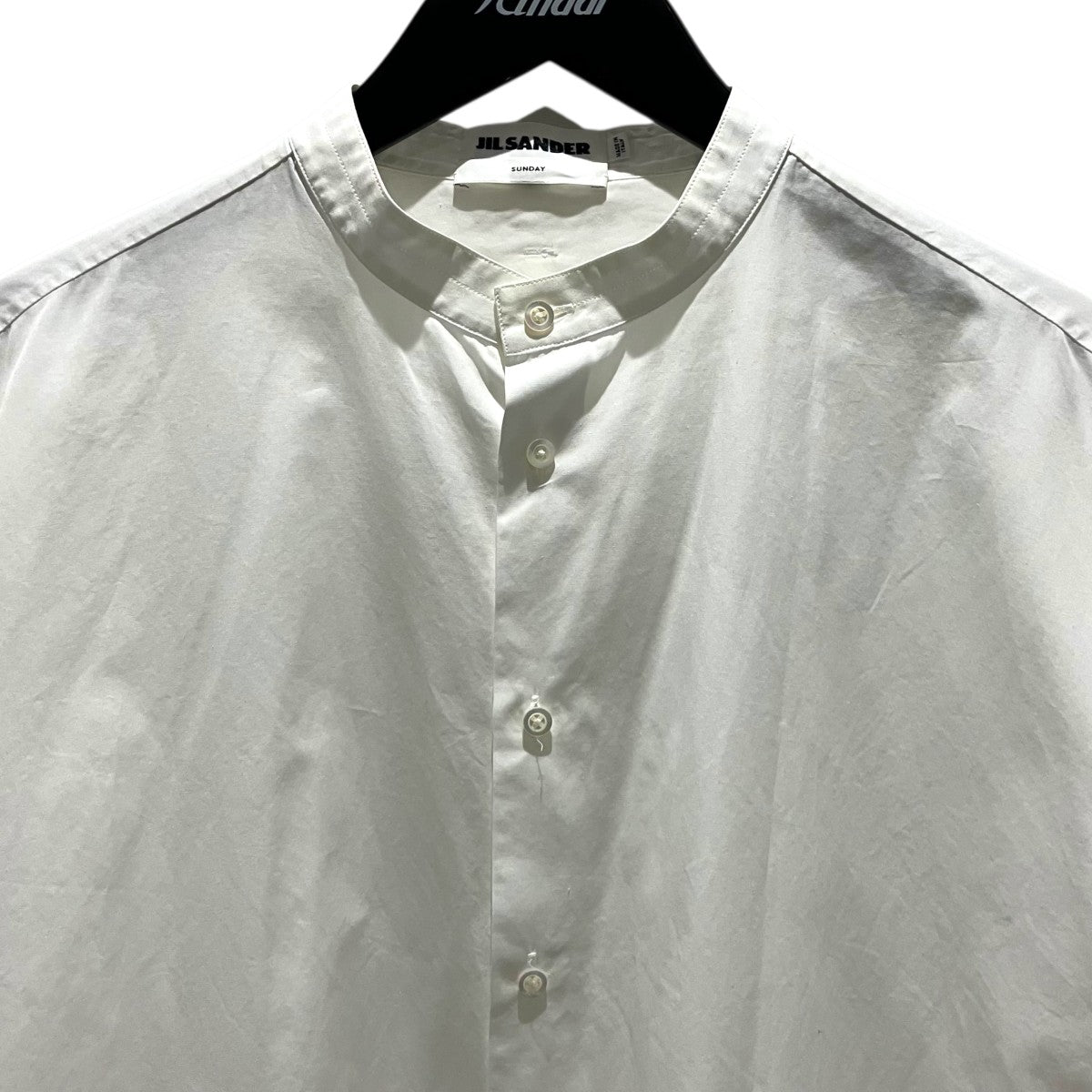 JIL SANDER(ジルサンダー) 【7days shirts-SUNDAY】バンドカラーシャツ