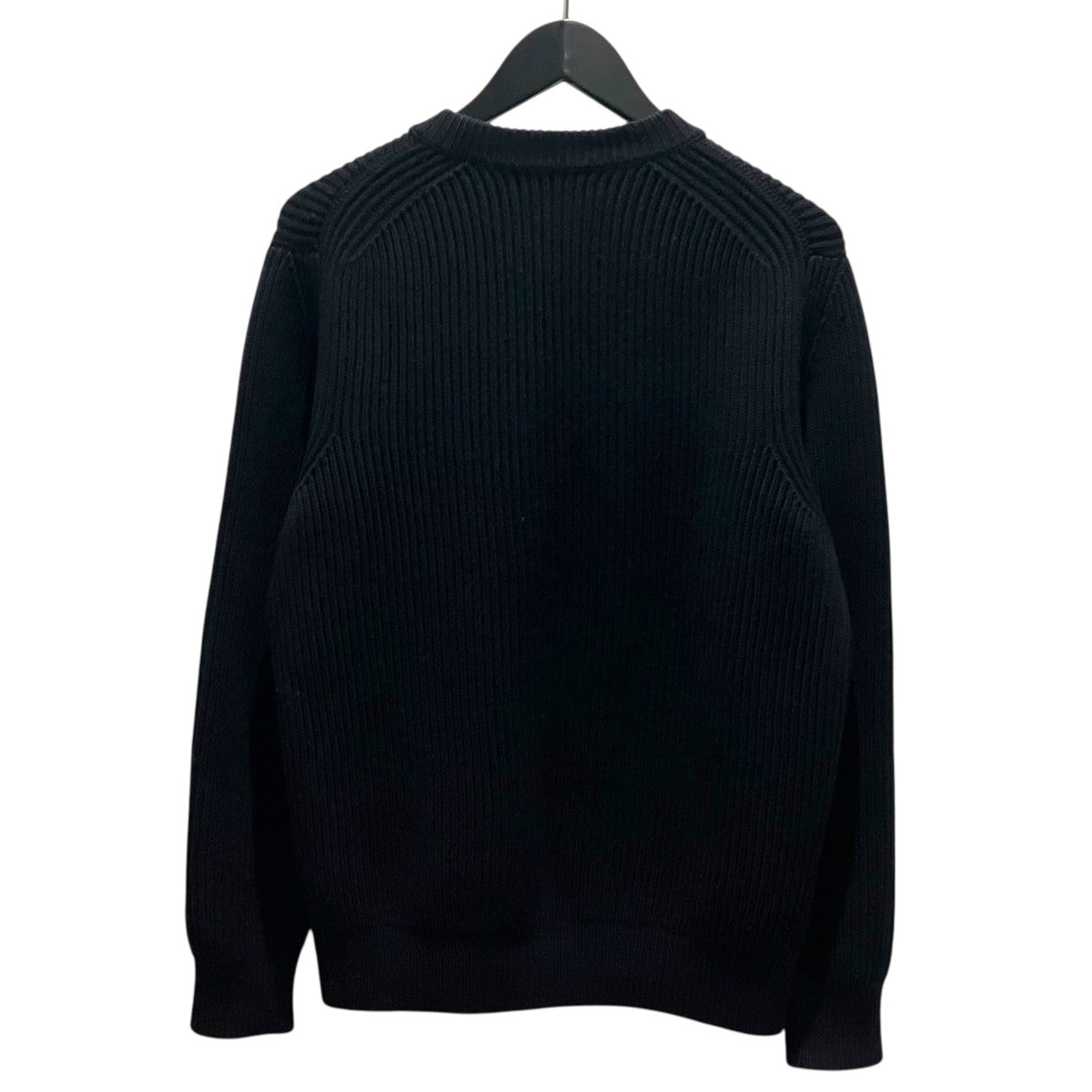 美品 AURALEE オーラリーWOOLCASHMERE RIB KNIT 黒 AURALEE(オーラリー) 【WOOL CASHMERE RIB KNIT】カシミヤ混ニット