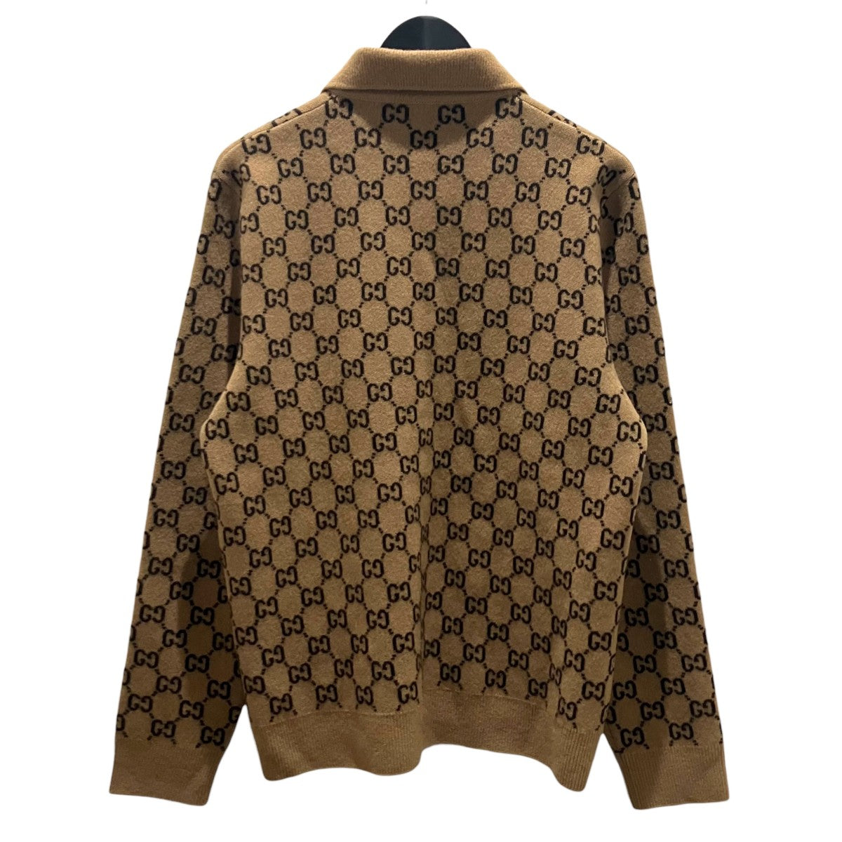 GUCCI(グッチ) GGカシミヤ混カーディガン645234 645234 ブラウン