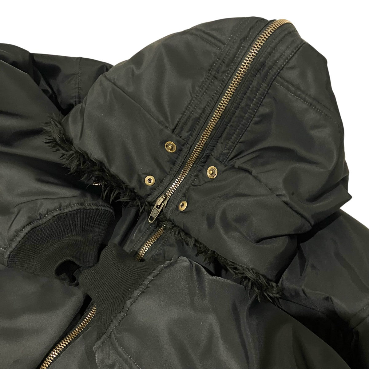 BALENCIAGA 24AW【Hooded Bomber】ボンバージャケット808813 TRO53 古着・中古-6枚目のアイテム画像